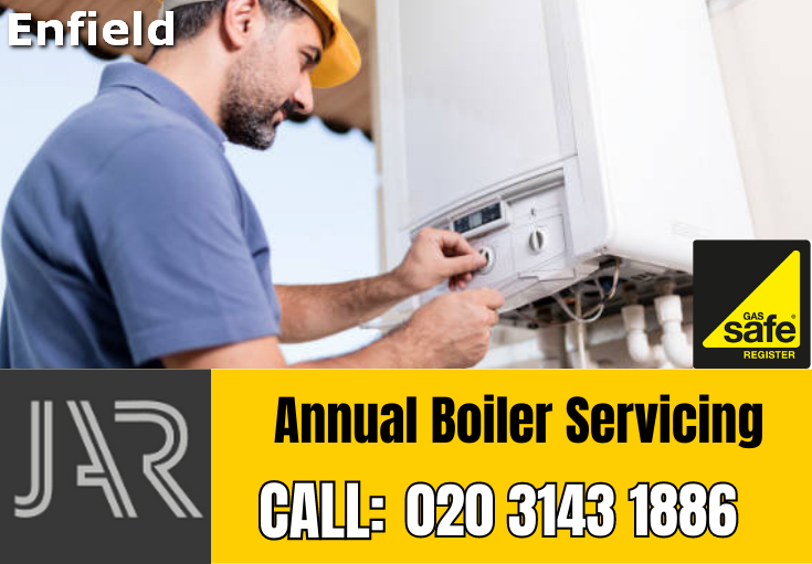 annual boiler servicing Enfield