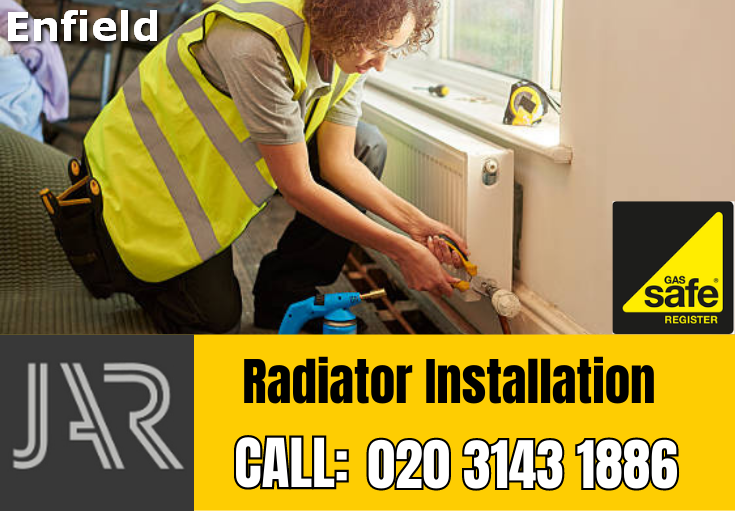 radiator installation Enfield